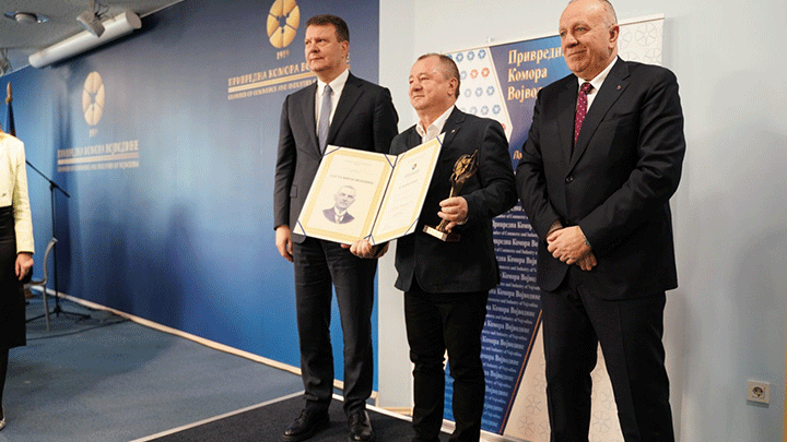 Masterplast YU na proslavi povodom 104 godine postojanja Privredne komore Vojvodine