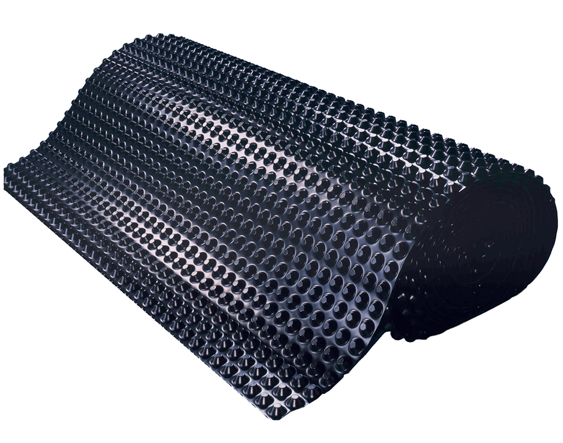 TERRAPLAST PLUS S20 perforirana HDPE površinska drenaža (Čepasta folija)